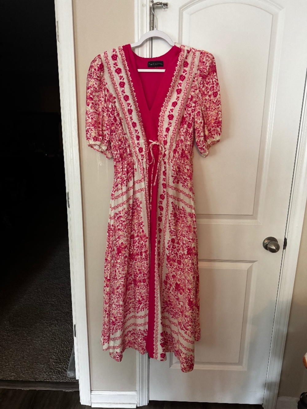 Zara size 12 pink dress